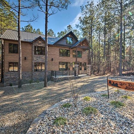 Broken Bow Lazy Dog Lodge With Hot Tub, Pool Table Εξωτερικό φωτογραφία