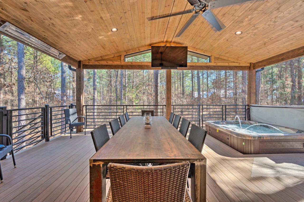 Broken Bow Lazy Dog Lodge With Hot Tub, Pool Table Εξωτερικό φωτογραφία