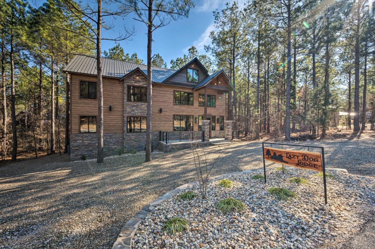 Broken Bow Lazy Dog Lodge With Hot Tub, Pool Table Εξωτερικό φωτογραφία