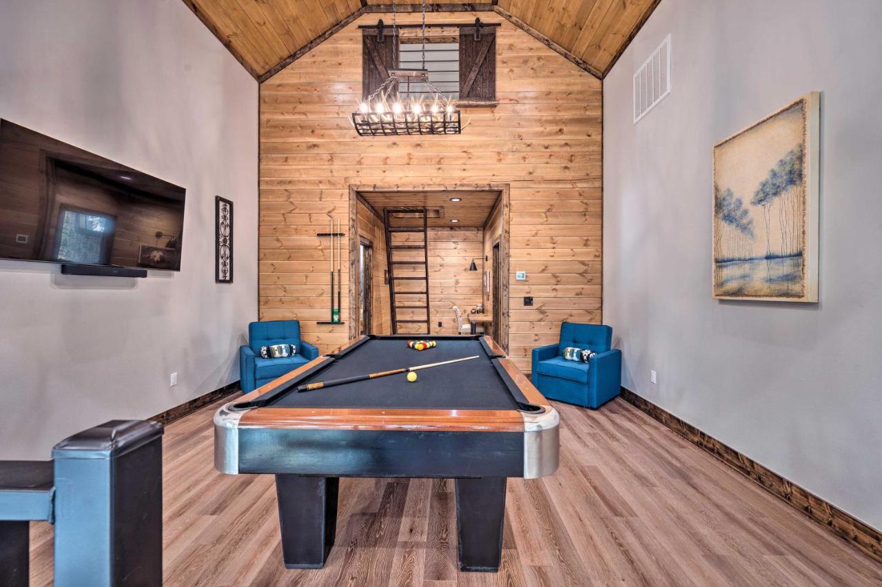 Broken Bow Lazy Dog Lodge With Hot Tub, Pool Table Εξωτερικό φωτογραφία