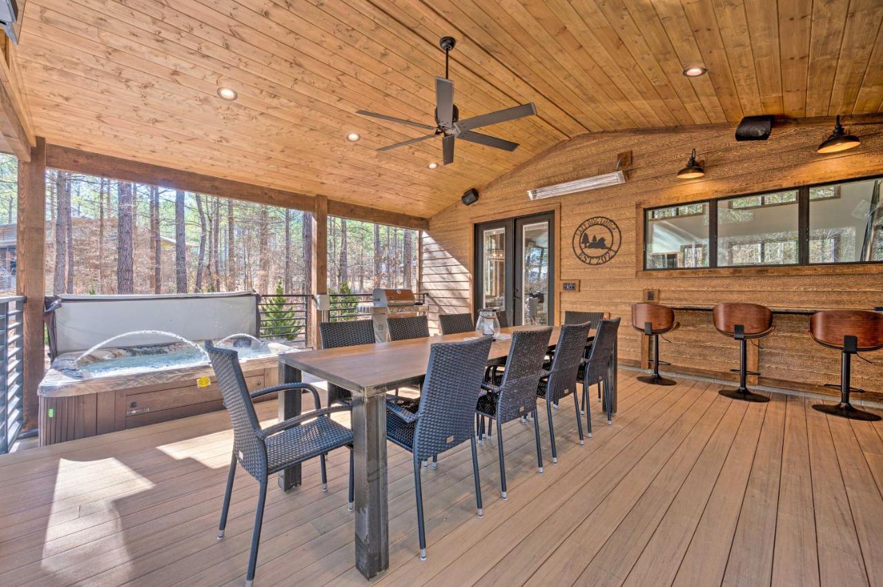 Broken Bow Lazy Dog Lodge With Hot Tub, Pool Table Εξωτερικό φωτογραφία