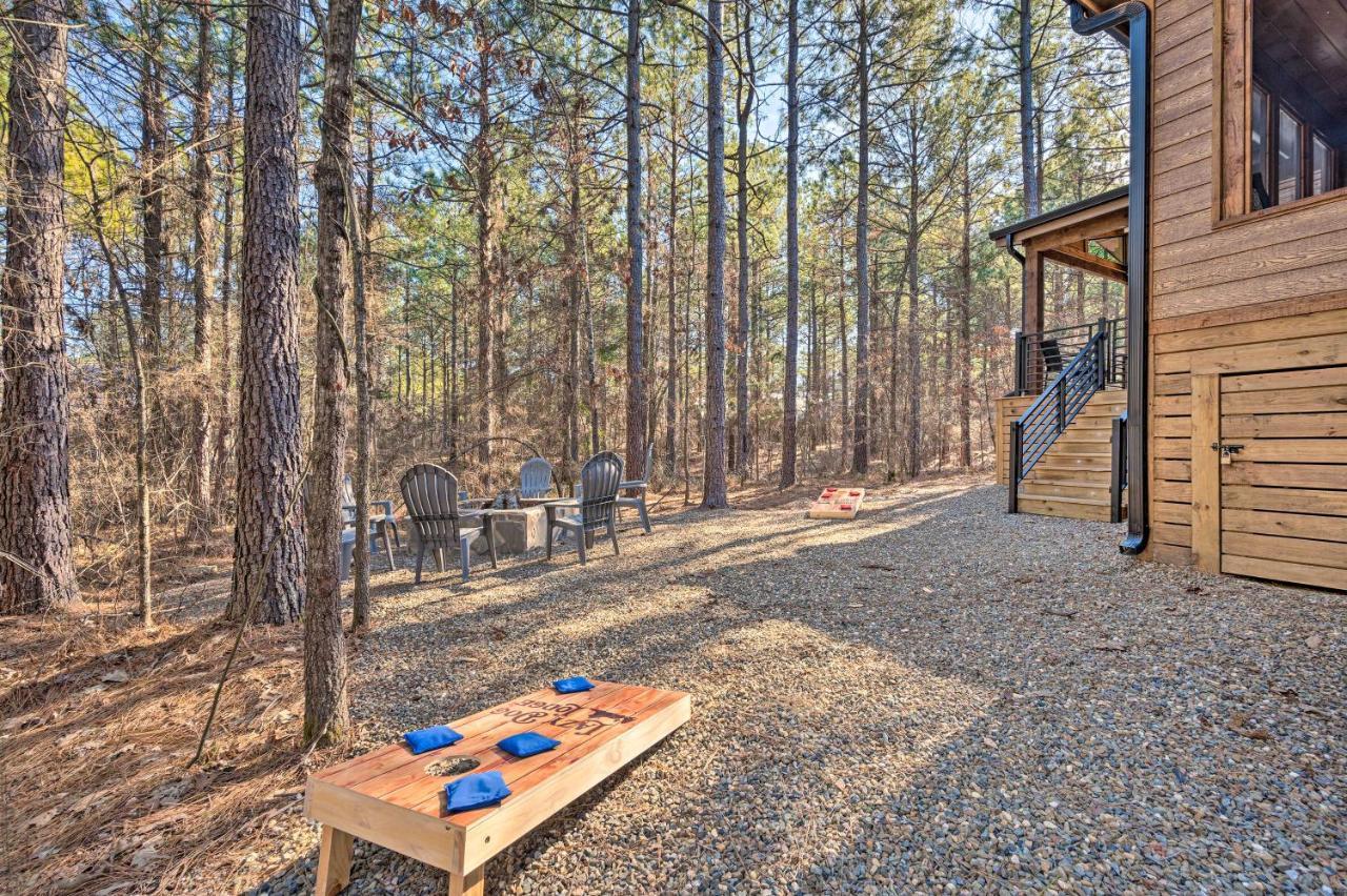 Broken Bow Lazy Dog Lodge With Hot Tub, Pool Table Εξωτερικό φωτογραφία