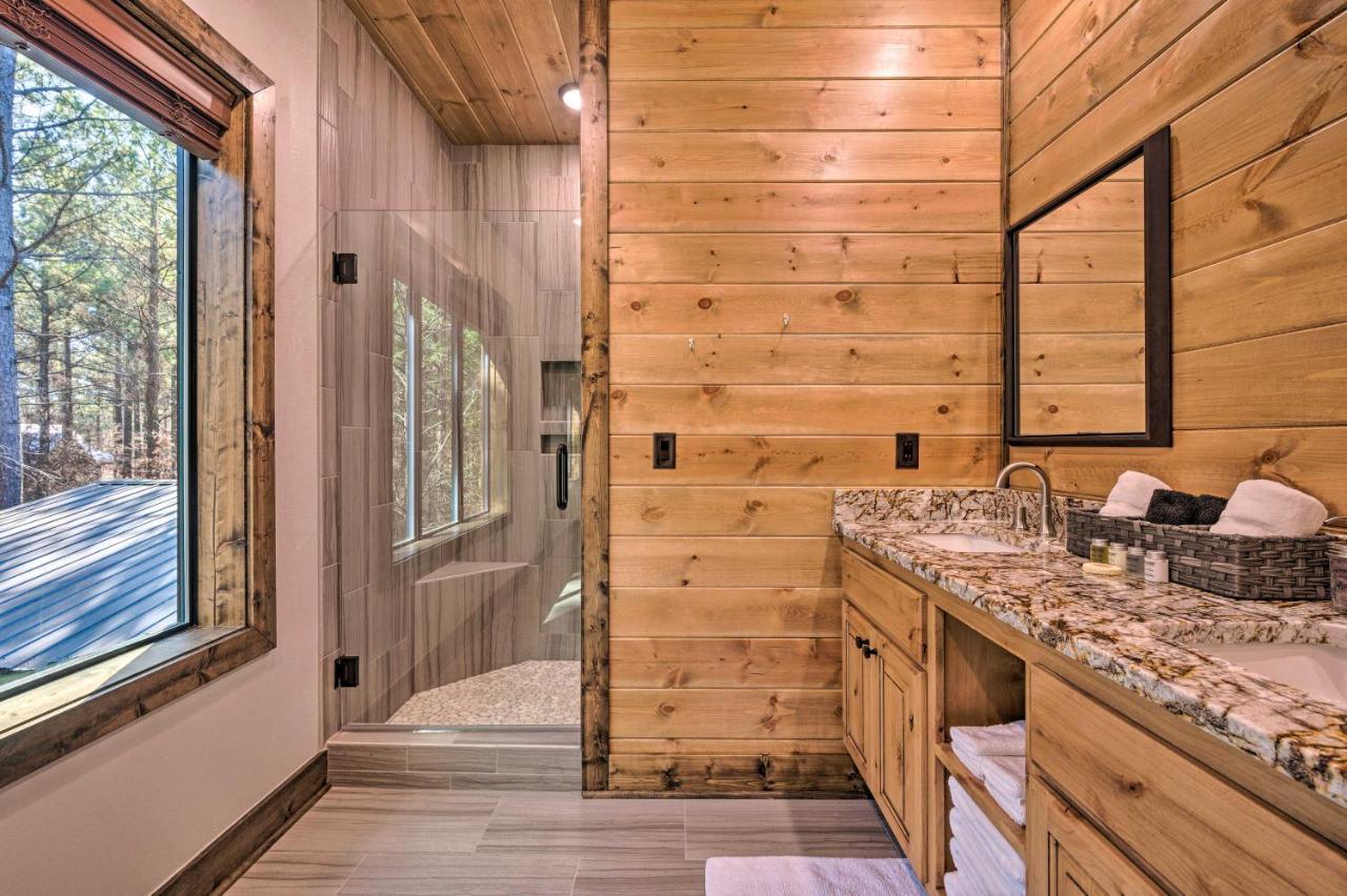 Broken Bow Lazy Dog Lodge With Hot Tub, Pool Table Εξωτερικό φωτογραφία